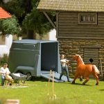 Busch 79858 - H0 - Action-Set: Störrisches Pony